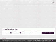 Tablet Screenshot of domusromanahotel.com